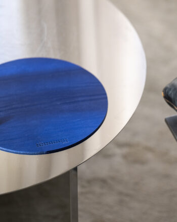 Double Stitched I Office Mouse Pad Round Red I www.double-stitched.com